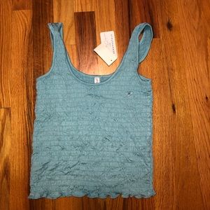 Aeropostale Sabrina Carpenter blue tank